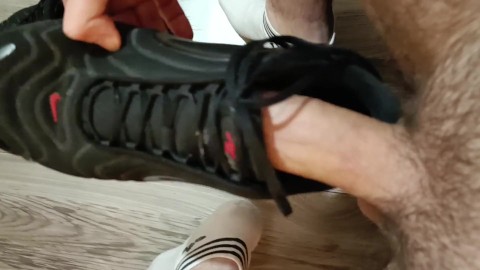 CUM into AirMax after gym