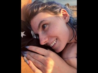 Sex on a Public_Beach After Kebabs - Сreampie for 18 Year Old_Cute Girl - Darcy_Dark
