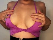 Preview 3 of Trying to pump my nipples (better quality)