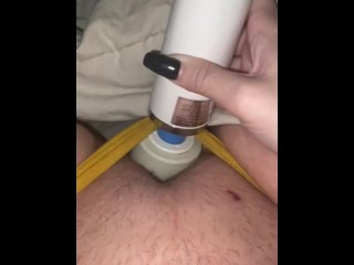POV 角质猫迫不及待地想射精