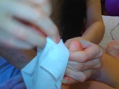 PinkMoonLust Washes Her PAWG FEET Foot Fetish Clean Up Natural Toes Toenails Long Nails ManyVids Toe