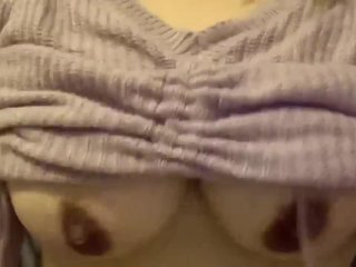 My wifes big tits bouncing! who wanna cum on my wifes tits?