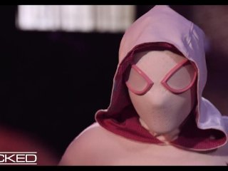 SPIDEYPOOL - Spiderman Eats And Fucks Gwen Stacy's Hot Pussy - Wicked screenshot number 1