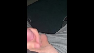Jacking off my small dick in public