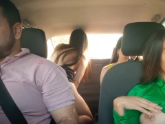 Video My sugar daddy pays us to masturbate in his car