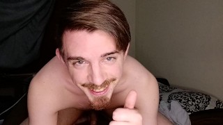 I'm Trying To Enjoy My New Fuck Machine By Cumming All Over Myself And Licking It