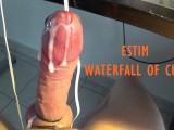 ESTIM MASSIVE CUMSHOT EDGING EXPERIENCE