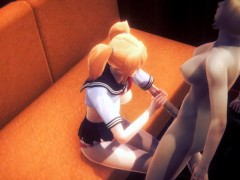 Hentai Uncensored 3D - Lisa with Futanari Hardsex Uncensored