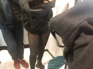 Sexy Stranger Asked Me to Shoot Her inThe Fitting Room on thePhone