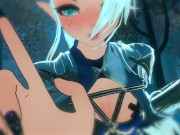 Preview 2 of 18+ ASMR VR RP "Hot Elven Girl heals you up with her tongue" LEWD Ear Licks - Kissing - Moaning