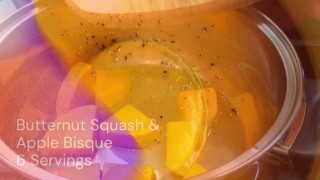 Butternut Squash y Apple Bisque