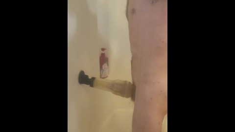 First Fleshlight Shower Sex