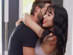 Video Slutty Asian Elle Lee Gets Filled With Spunk By Step Brother After They Fuck