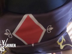 【原神コスプレ】 セフレの指で、前立腺がキュンキュン刺激される///♡、胡桃 Part.10 - Screenshot 5 of 16 - Asian