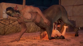 Carnal Instinct Sex Experiment Met Furry Centaur & HUGE CREAMPIE Horsecock In The Ass Horseman Fetes