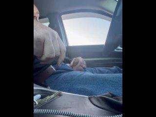 solo male, mall parking lot, exclusive, vertical video