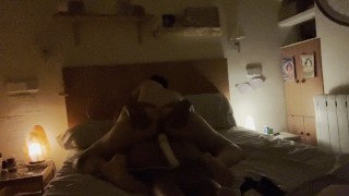 My Gorgeous Girlfriend Rides The Vibrador On Me And Makes Me Cum Loudly