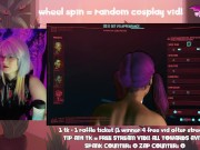Preview 2 of Lucy {Edgerunners} Plays Cybperpunk 2077 ~ Manyvids Live Stream