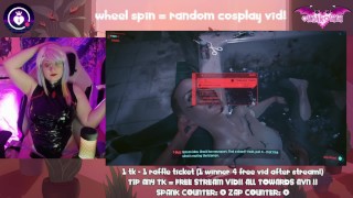 Edgerunners Performs A Live Stream Of Cyberpunk 2077 On Manyvids