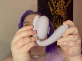 female orgasm, big tits, sex toy review, squirt