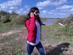 Мы нашли укромный уголок у озера и занялись горячим сексом - Screenshot 4 of 16 - Outdoor Sex