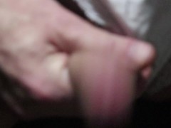 Sissy in White Thong Struggles to Get Hard