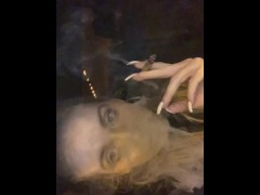 DAYTIME DRIVING THRU SAN FRANCISCO SMOKING WEED SMOKE TRICKS CANNABIS GODDESS SFW | ASHLYN GODDESS
