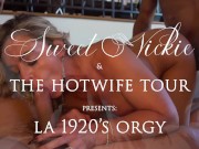 Preview 4 of LA Hotwife Tour 1920's Orgy