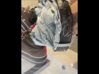 Pissing On Sink