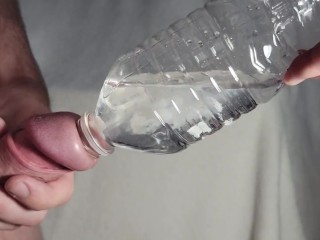 ビタミンを水に加える-側面図