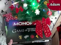 Video Best XXXmas gift ever with my redhead stepsis as Christmas present - she sucked my cock and we fuck