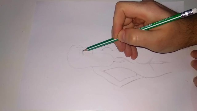 Рисуем красивую японскую девушку со спины