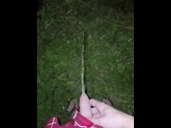 Sissy peeing outside - Screenshot 6 of 16 - Sissy