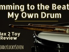 Video Cumming To The Beat of My Own Drum | Toy Review | Male Masturbation