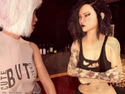 Preview 1 of BEING A DIK #24 - Visiting a strip club - Gameplay commented