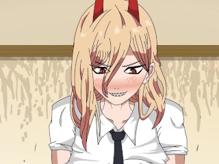Chainsaw Man Parody Animation Power
