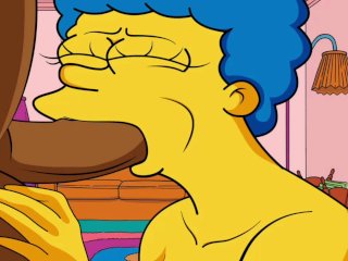 the simpsons marge, marge simpson hentai, the simpsons, marge simpson