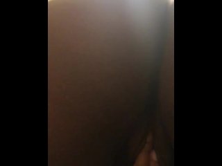 fingering, fetish, vertical video, ebony