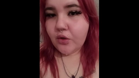 bbw fatstrawberrylipz smoking and sucking her long nails