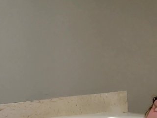 Big soapy tits in the bath