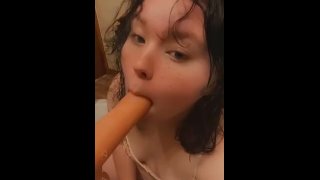 POV: 18 year old sucks older mans dick (full on onlyfans)