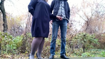 Свекровь сделала это снова со зятем на улице