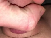 Preview 5 of POV-Daddy plays with my pussy, accidentally cums in me!!!