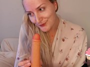 Preview 4 of Sex Meditation JOI ASMR Blowjob in English close your eyes and relax listen to my german accent