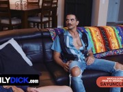Preview 3 of Hot Stepson Myott Hunter Gets His Tight Asshole Fucked By Stepdaddy On Thanksgiving - Family Dick