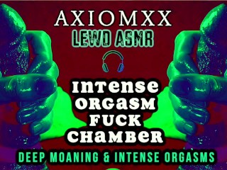 (LEWD ASMR) Intense Orgasm Fuck Chamber Orgy - Deep Orgasmic Moaning, Heavy Breathing - JOI AMBIENCE