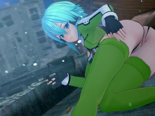 Follando E-girls De Sword Art En Línea y Cumming Dentro De Ellas - Compilación De Anime Hentai 3d