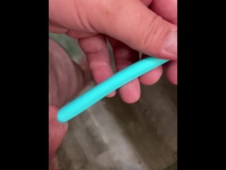 fetish, vertical video, urethral sounding, exclusive