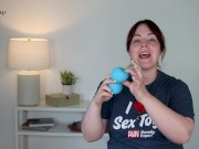 Preview 5 of Sex Toy Review - Firefly Moon Stroker Glow In The Dark - Soft Silicone Masturbator from NS Novelties