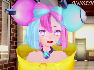 Pokemon Scarlet Violet Gym électrique Leader Lono Se Fait Baiser Jusqu’à Creampie - Anime Hentai 3d